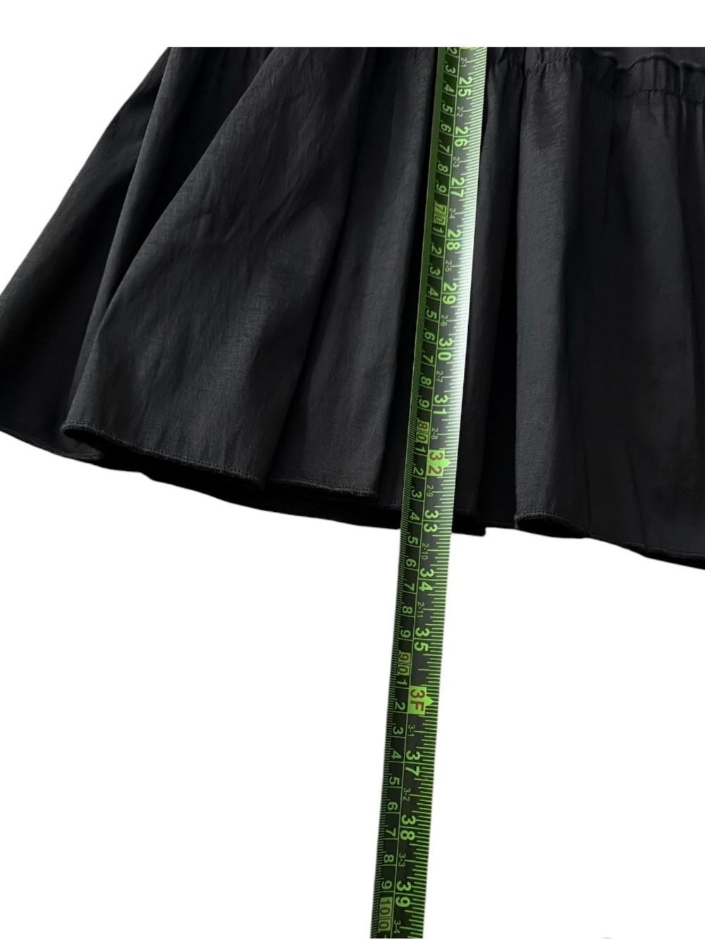 NWT Love Highlight Black Tiered Ruffle Dress Dramatic Statement Sleeves S - Picture 15 of 16